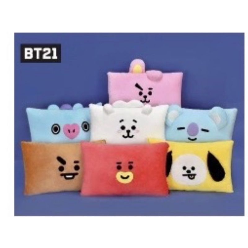 『LaLaLand』BT21抱枕 正版授權 BT21枕頭  Bt21娃娃 Bts抱枕 防彈少年團抱枕 絨毛娃娃 生日禮物