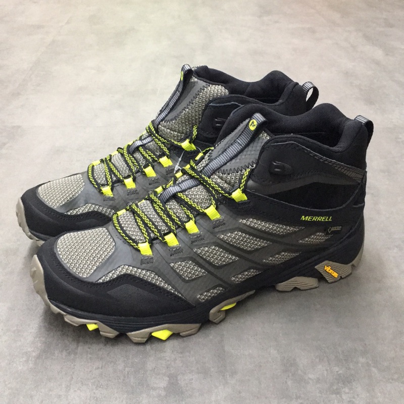 《TNT 6 折出清》MERRELL MOAB FST MID GTX男 防水 黃金大底 戶外健行 登山鞋ML37565