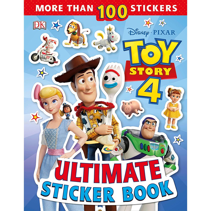 Ultimate Sticker Book: Disney Pixar Toy Story 4 玩具總動員4貼紙書
