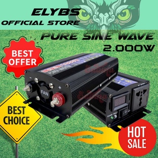 純正弦波汽車電源逆變器將 DC 24V 轉換為 AC 220V 2000W