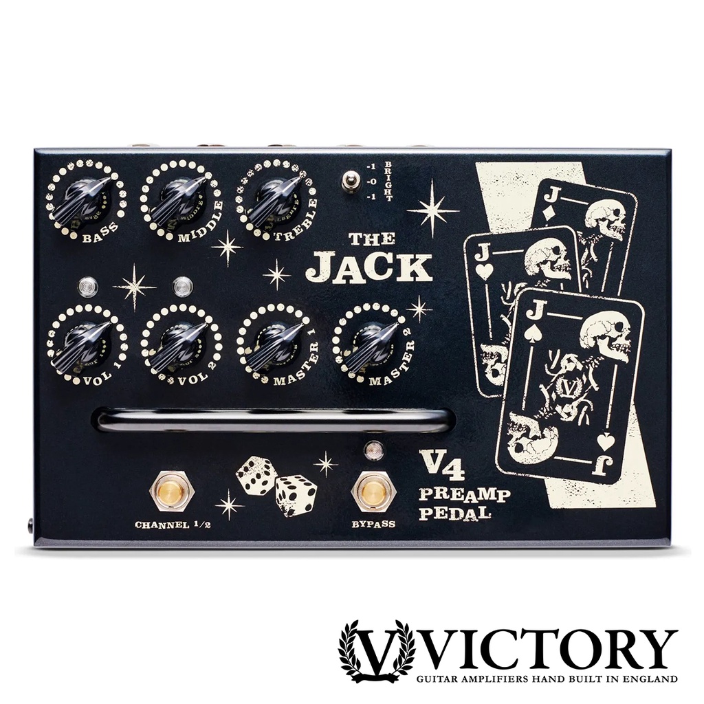 英國 Victory V4 The Jack Preamp 真空管 破音前極效果器【又昇樂器.音響】