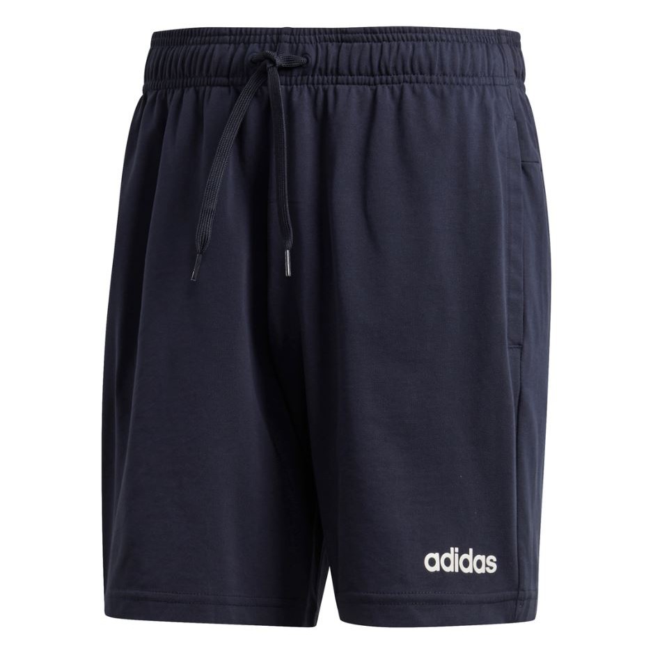 Adidas 男款深藍色運動短褲-NO.DU0394