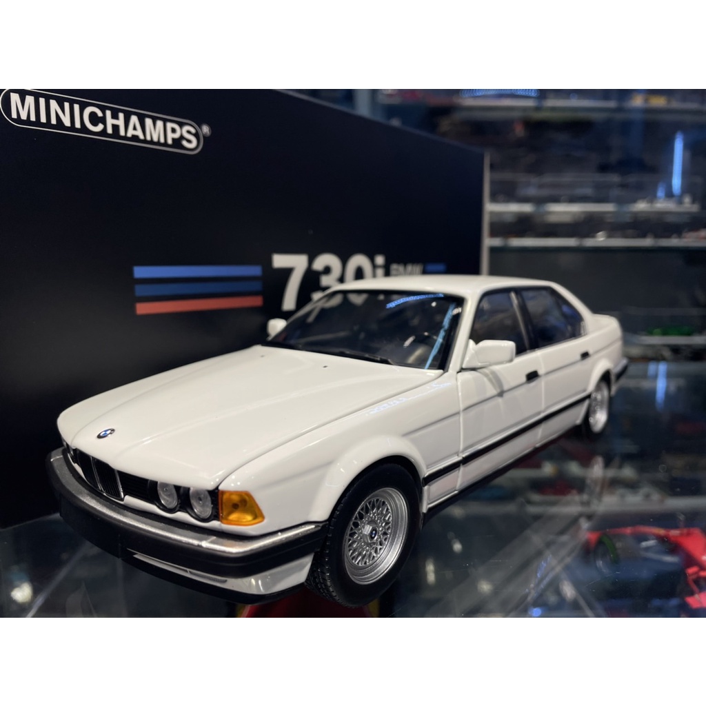 吉華科技@ 1/18 Minichamps 113023004 BMW 730i (E32) 1986 White