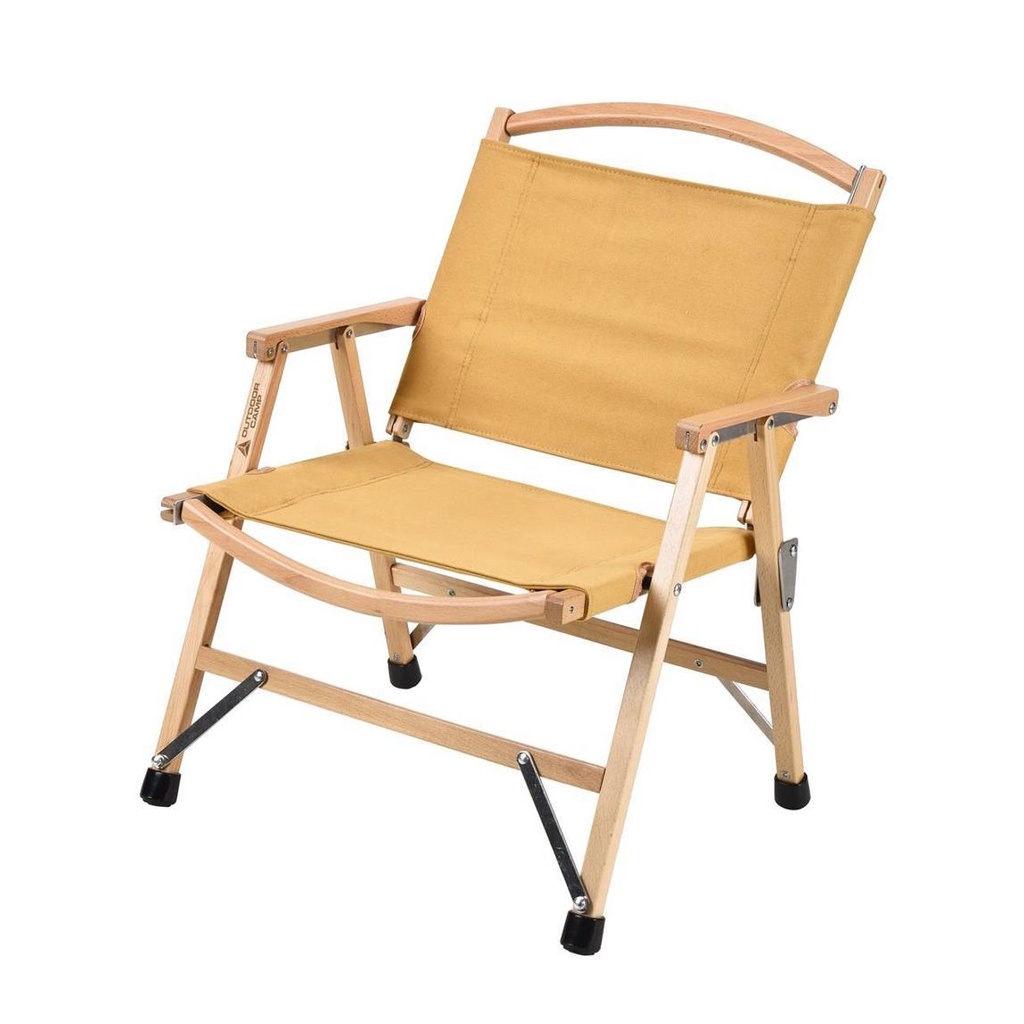 [ 二手 ] OUTDOOR CAMP 戶外村 阿爾卑斯櫸木椅｜露營椅/折疊椅｜Chair/Deck Chair