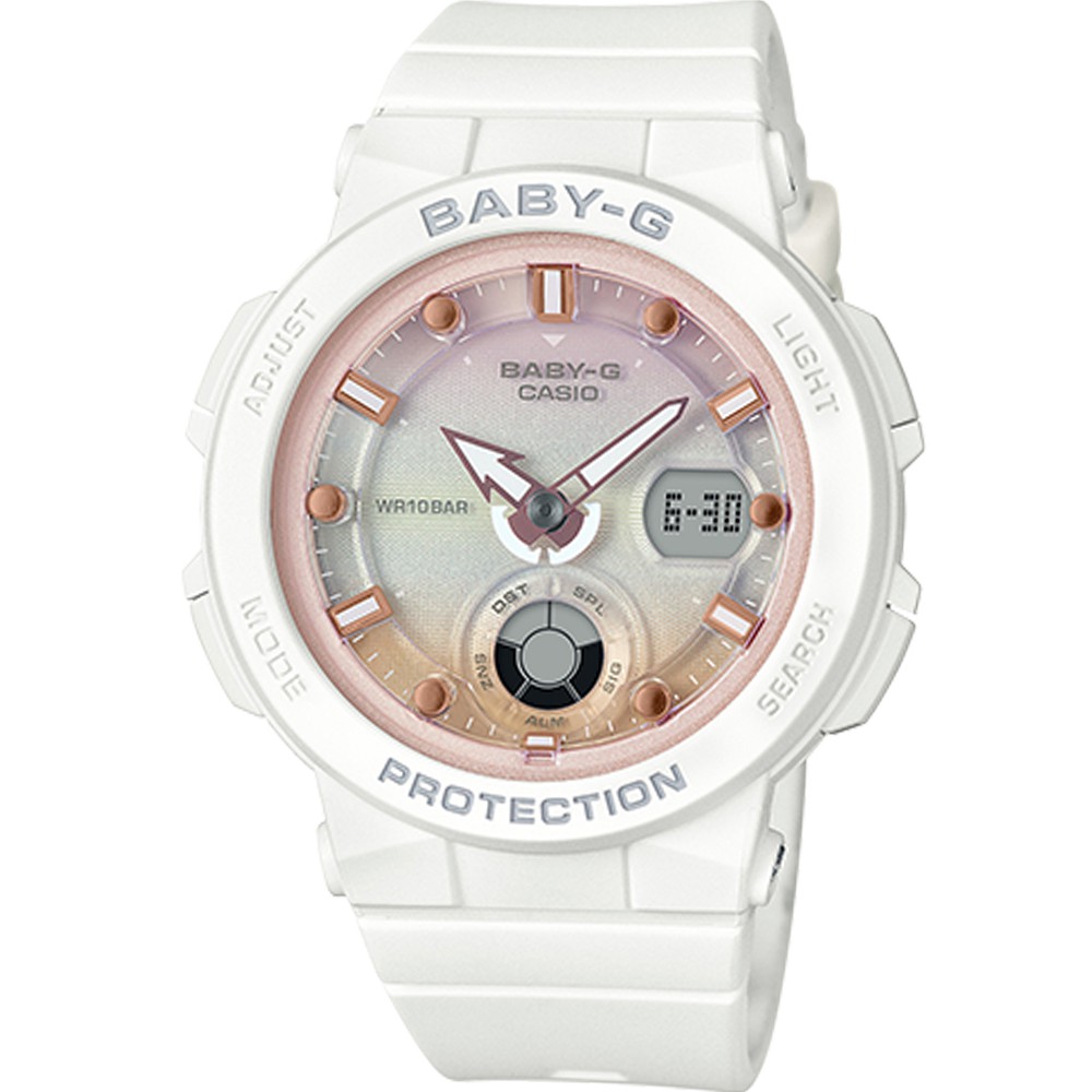 【春麗時間】全新 CASIO BABY-G 海之風情概念 霓虹潮流腕表 BGA-250-7A2