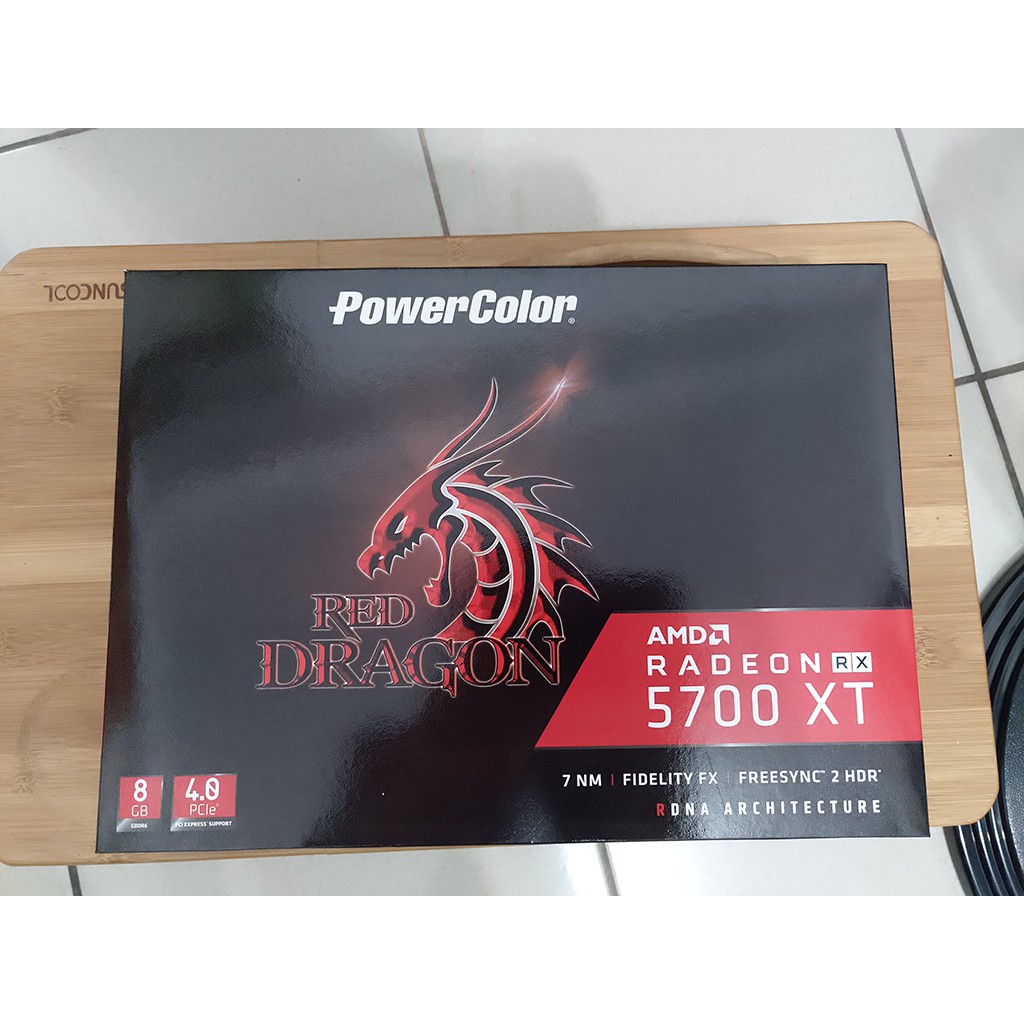 PowerColor Red Dragon Radeon RX 5700 XT 9 成新