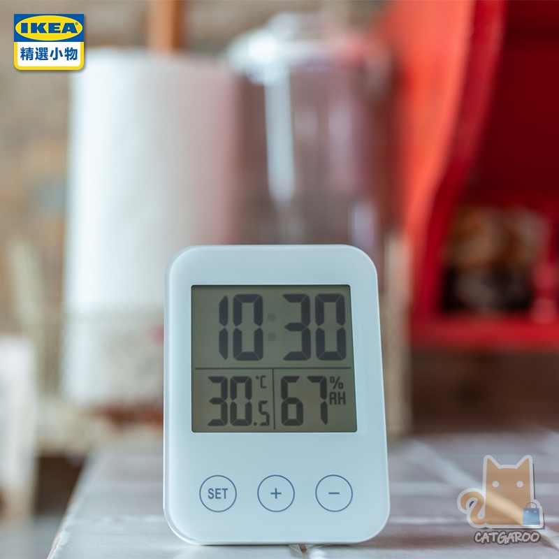人気激安） Cool IKEA 時計 湿度計 温度計 スロッティスさ 電池別売り 未開封