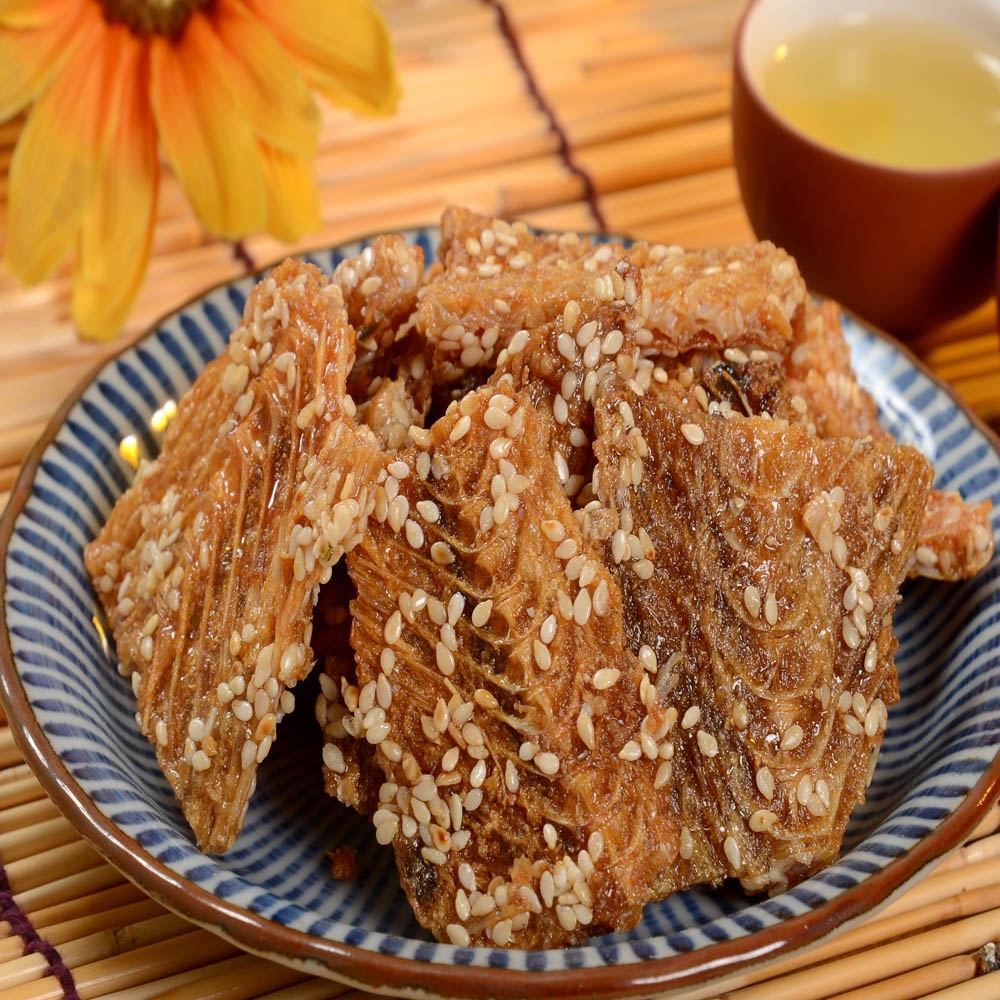 華得水產 高鈣比目魚120g｜海味乾貨/零食/魷魚乾/下午茶點心/伴手禮/過年