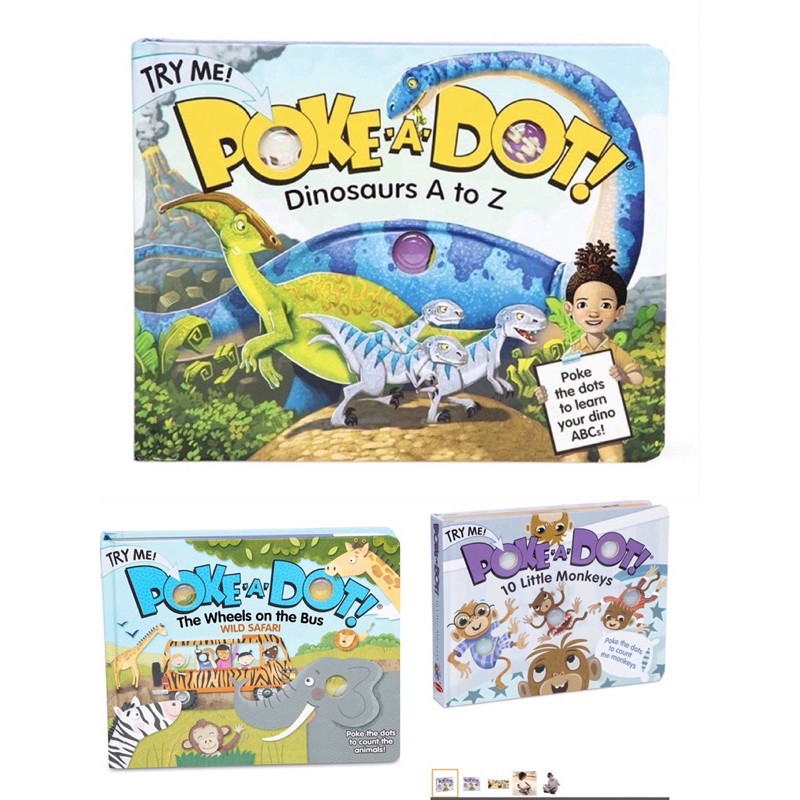 現貨🇺🇸美國Poke a dot泡泡書Melissa&amp;Doug（全新）