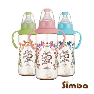小獅王辛巴Simba桃樂絲PPSU自動把手標準葫蘆大奶瓶 320ml 三色可選