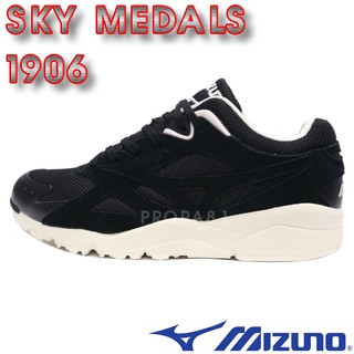 Mizuno美津濃 D1GA-201009(SKY MEDALS) 黑X米 1906休閒運動鞋，免運費 027M