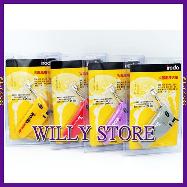 【可挑色】【WILLY STORE】iroda 愛烙達 MJ-352 電子點火噴火槍 火鳳凰噴火槍 防風打火機 瓦斯噴槍