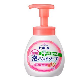 日本花王 Bioreu 泡沫洗手乳230ml(粉)♥4901301289438