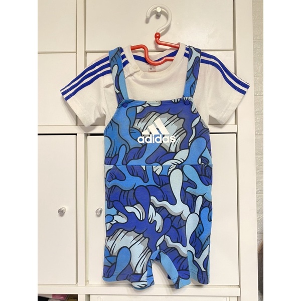 adidas成套吊帶褲80cm