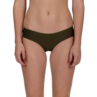 HURLEY｜女 HRLY Q/D HIPSTER SURF BTTM OLIVE CANVAS 比基尼褲