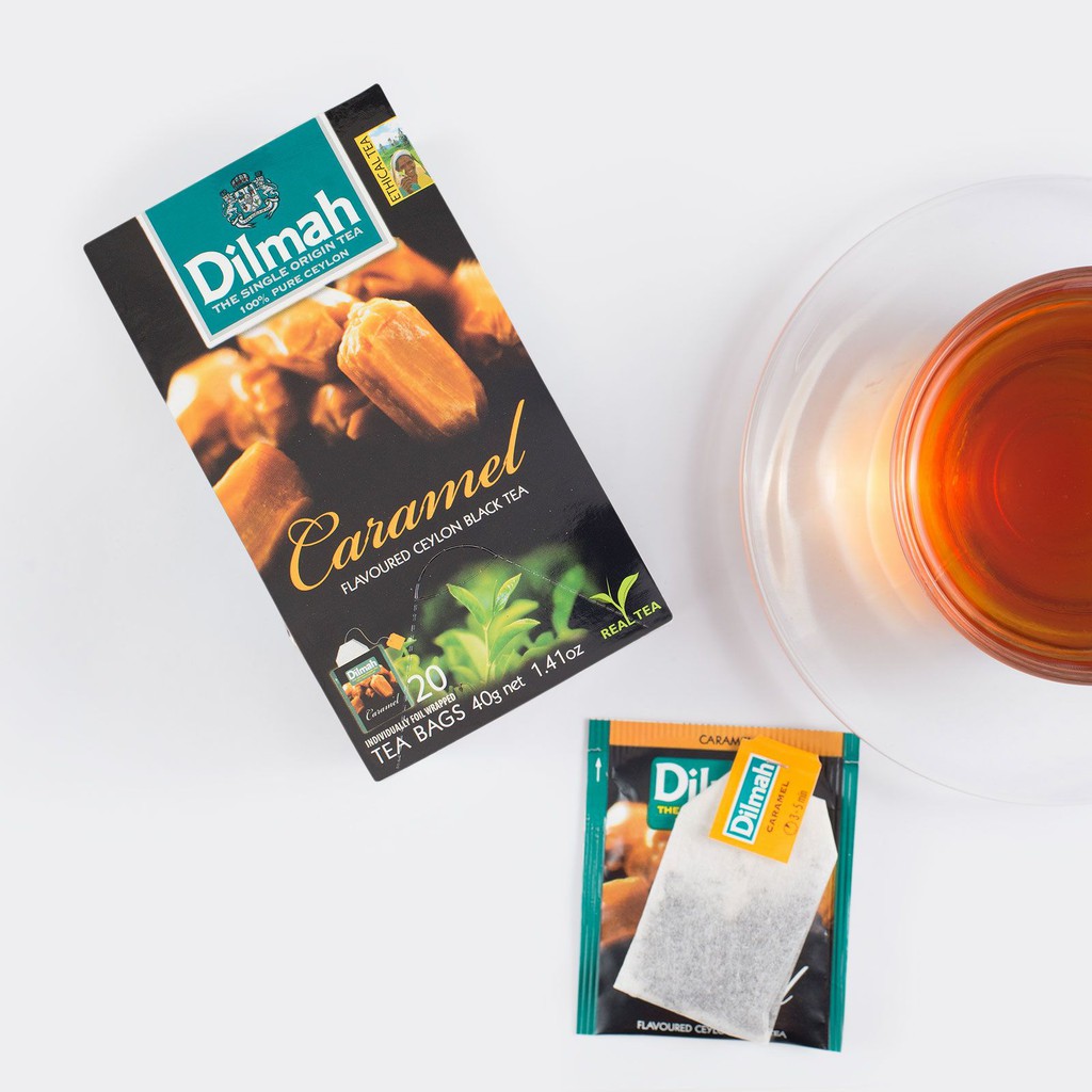 Dilmah帝瑪-焦糖口味紅茶 20入