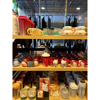2022 日本 星巴克 新年 橘色 藍色 達摩 富士山 馬克杯 starbucks