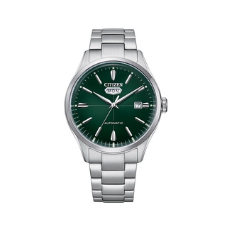 CITIZEN 星辰【NH8391-51X】C7系列 機械紳士鋼帶錶款 / 墨綠 /40mm