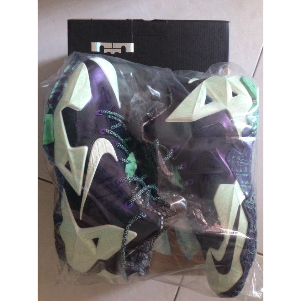 NIKE LEBRON XI LBJ 11  ALL STAR 夜光  647780-735  US8.5 26公分