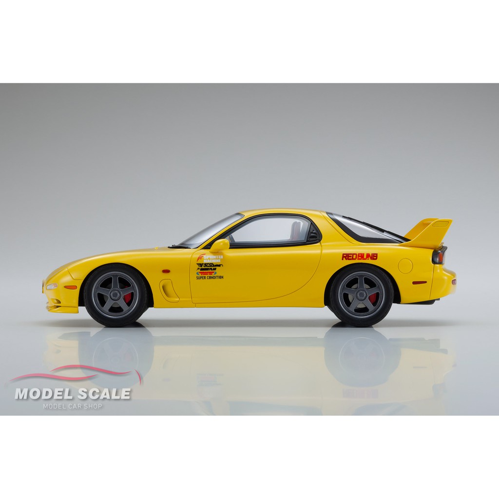 模例 Kyosho 1 18 頭文字d 新劇場版mazda Rx 7 Fd3s 附高橋啟介人偶 蝦皮購物