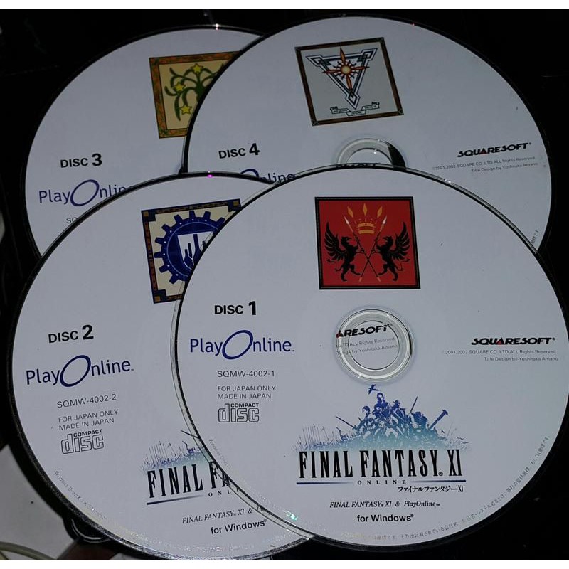 PC GAME_Final Fantasy XI太空戰士11 ~ 二手