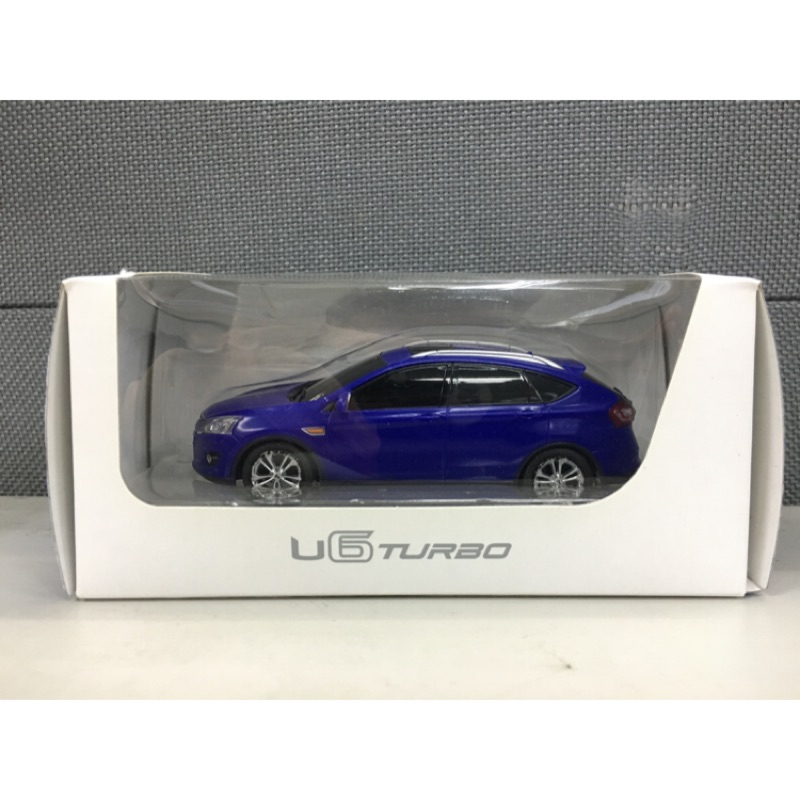 Luxgen 模型車 1:43 U6 迴力車  絕版稀有（輪圈瑕疵如圖）