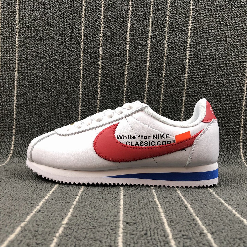 off white nike cortez