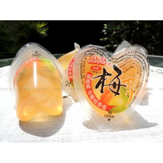 ｜3號味蕾｜晶晶 椰果果凍(梅子)1000克 分裝包 ｜5600克一箱 心形果凍 梅子果凍