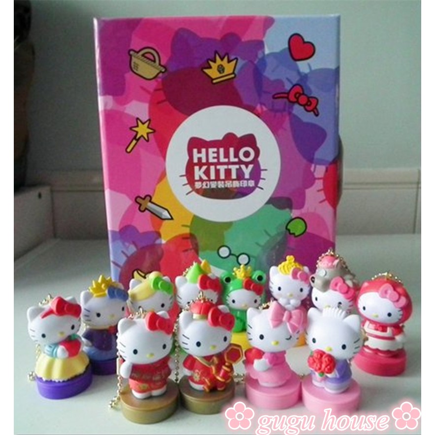 🍄gugu屋🍄7-11 Hello Kitty 夢幻變裝吊飾 印章 甜蜜夢境系列(白雪公主、壞皇后、小紅帽、彼得潘)