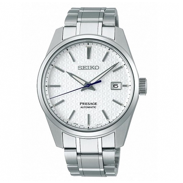 SEIKO SK037 精工錶6R35-00V0S(SPB165J1) PRESAGE 白面刻紋工藝之美 39.3mm