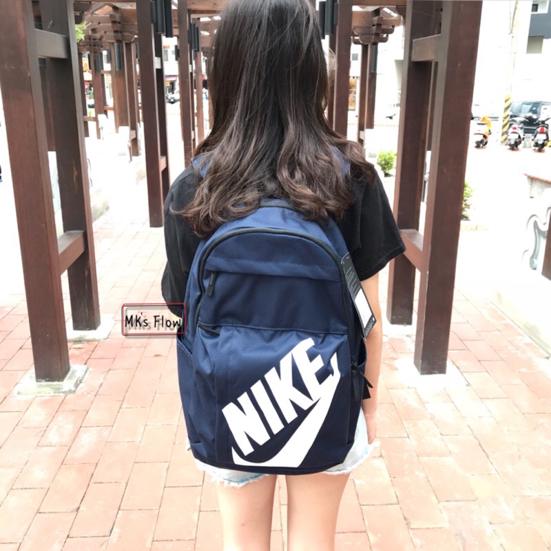 【MK's Flow】Nike Backpack In Navy 深藍 後背包 大LOGO BA5381-451