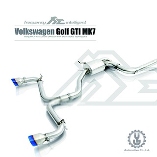FI 高流量帶三元催化頭段 當派 排氣管 Volkswagen Golf GTi MK7 底盤【YGAUTO】