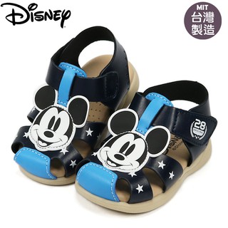童鞋/正版迪士尼米奇造型兒童涼鞋.學步鞋(118140)藍-21-26號/專櫃正品