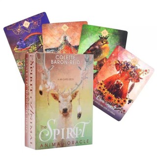 The Spirit Animal Oracle 英文版靈獸神諭卡 塔羅牌桌遊卡牌