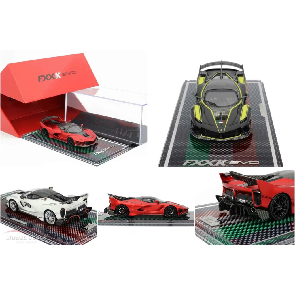 1:64 フェラーリFXXK EVO エンジンフード開閉 1/399
