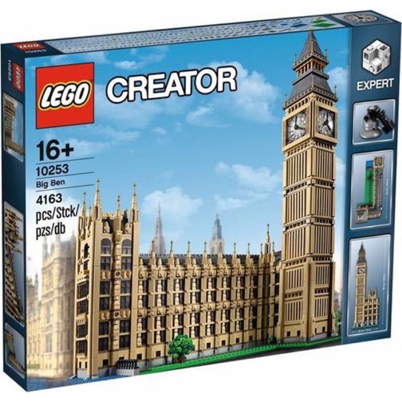 全新 現貨 已絕版 樂高 LEGO 10253 大笨鐘 CREATOR系列 Big Ben 英國 倫敦 地標