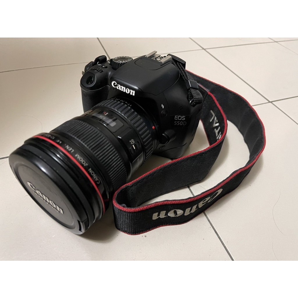 Canon EOS 550D + EF 17-40mm F4.0 L USM 單眼相機 不拆賣 二手