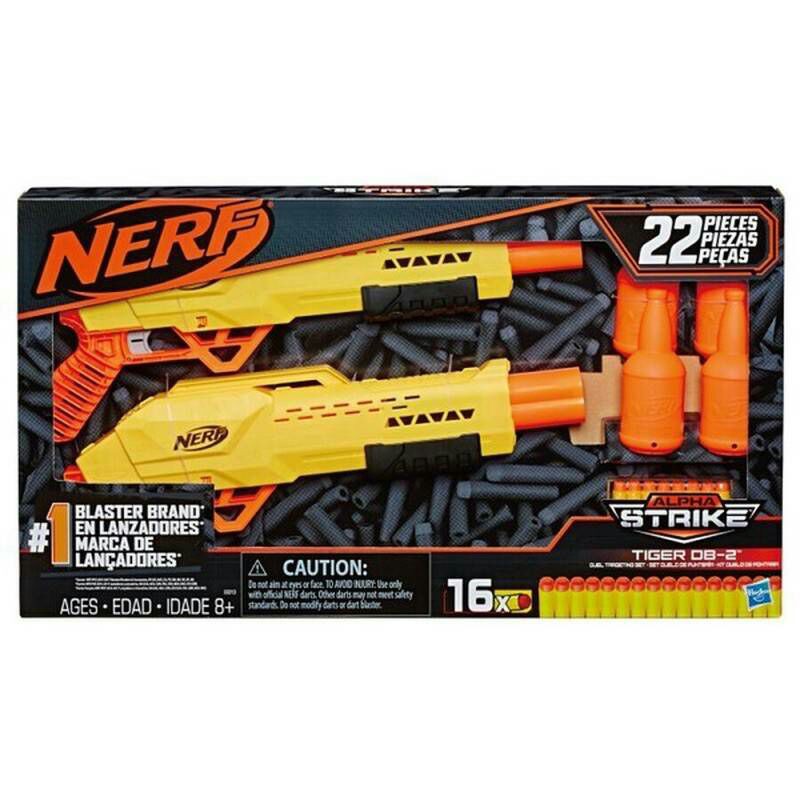 NERF 阿爾法系列 雙管爆虎 標靶組 雙槍如圖所示 孩之寶正版 蝦皮網路最低價
