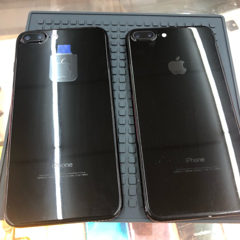 Iphone7plus128g黑色🍎送9h鋼化玻璃、充電頭、充電線、防摔氣墊空壓殼