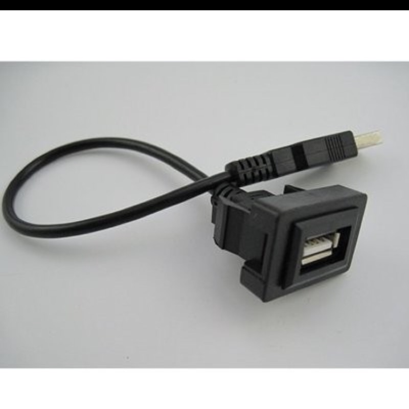 全新 TOYOTA 盲塞孔 USB 轉接座 延長USB座 ALTIS-08-17 RAV4-09-18