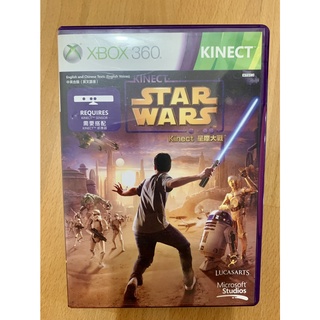 二手：XBOX遊戲片-KINECT 星際大戰 Star Wars(中英合版)