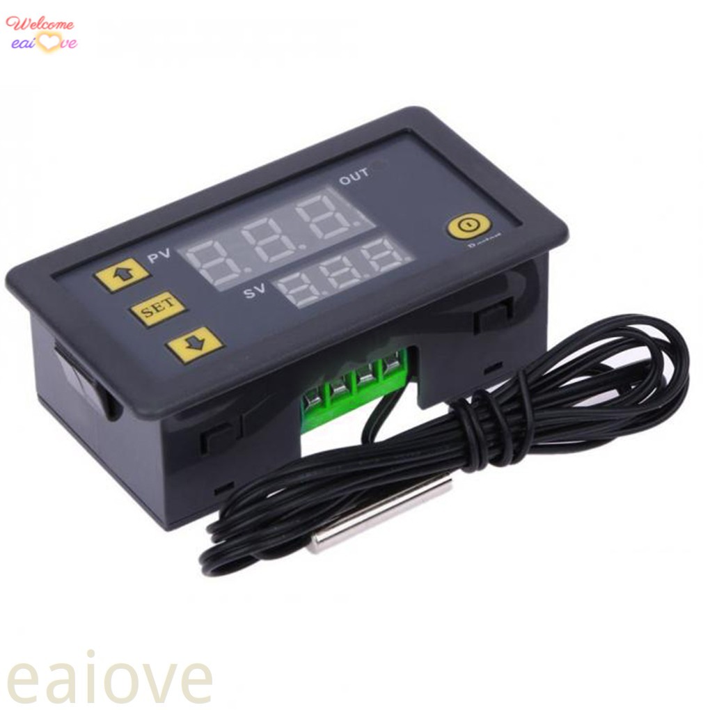 [eaiove]12V 20a W3230 LCD數字溫控器溫度控制器儀表調節器高溫報警器