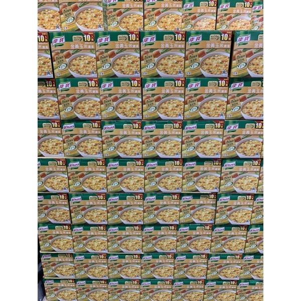 《好市多代購》康寶金黃玉米濃湯56.3克x10包