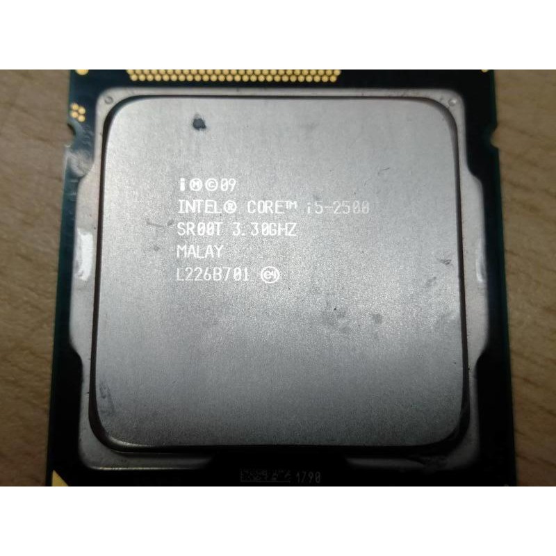 元氣本舖 二手 Intel I5-2500K CPU 1155腳位 - 店保7天