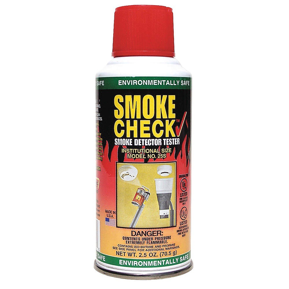 瘋狂買 消防用品 SMOKE CHECK 光電式 離子式 煙霧探測器測試噴劑 偵煙探測器測試噴劑 UL認證 美國製 特價