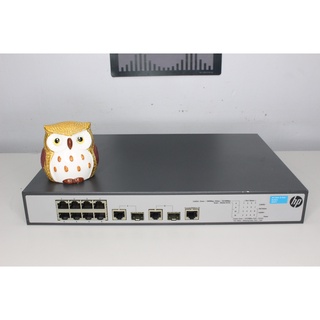 HP JG537A 1910-8-PoE+ 8x10/100 PoE+ 65W 2x SFP/GbE Ethernet