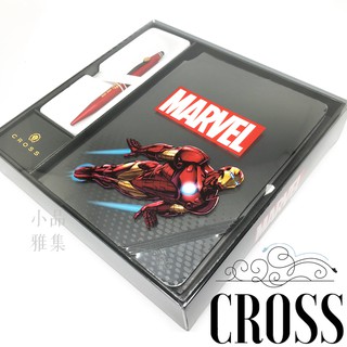 (特價中) =小品雅集= CROSS 高仕 Tech2 Marvel系列 觸控原子筆+筆記本禮盒（鋼鐵人）