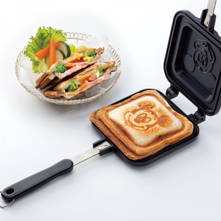現貨 日本 SKATER 米奇 熱壓吐司夾 熱壓 三明治夾 雙面煎盤 烤夾 可拆式 直火專用 迪士尼 米老鼠