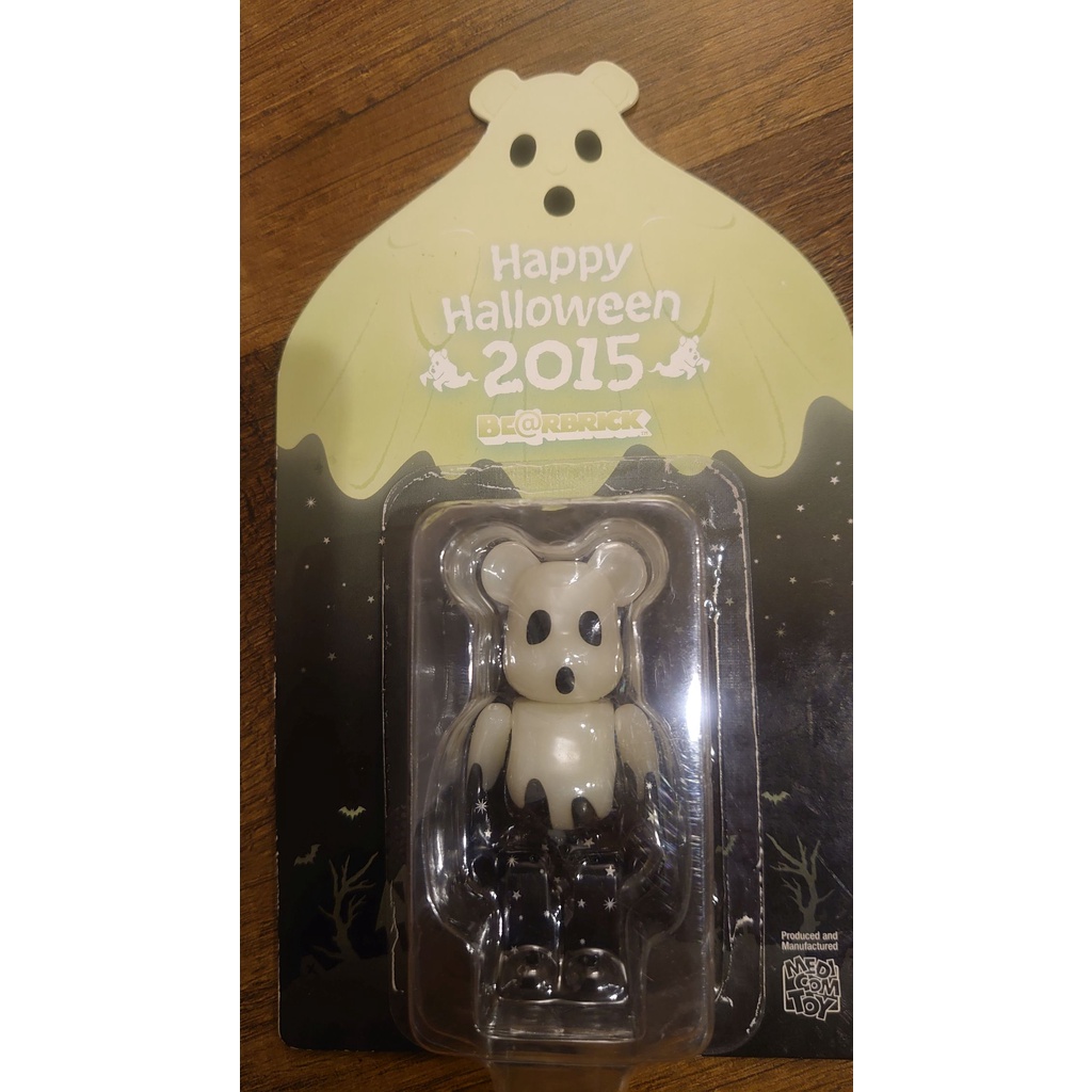 【Be@rbrick】Bearbrick Be@rbrick 100% 2015 Happy Halloween 夜光