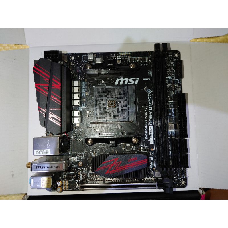 msi b450i Gaming plus ac